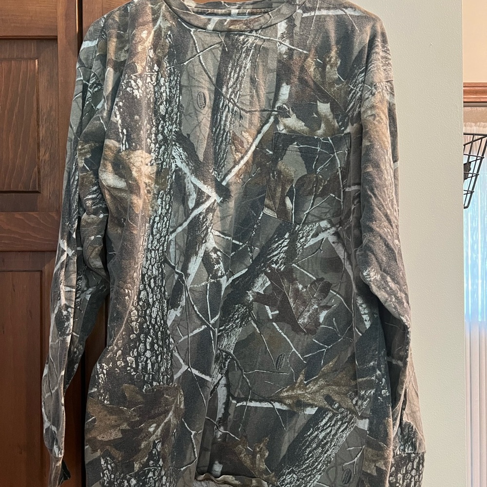 Camouflage Long Sleeve Shirt